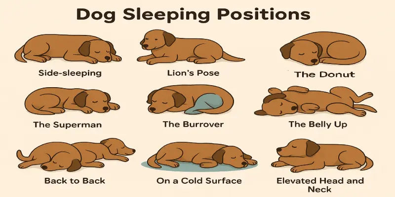 Dog Sleeping Positions