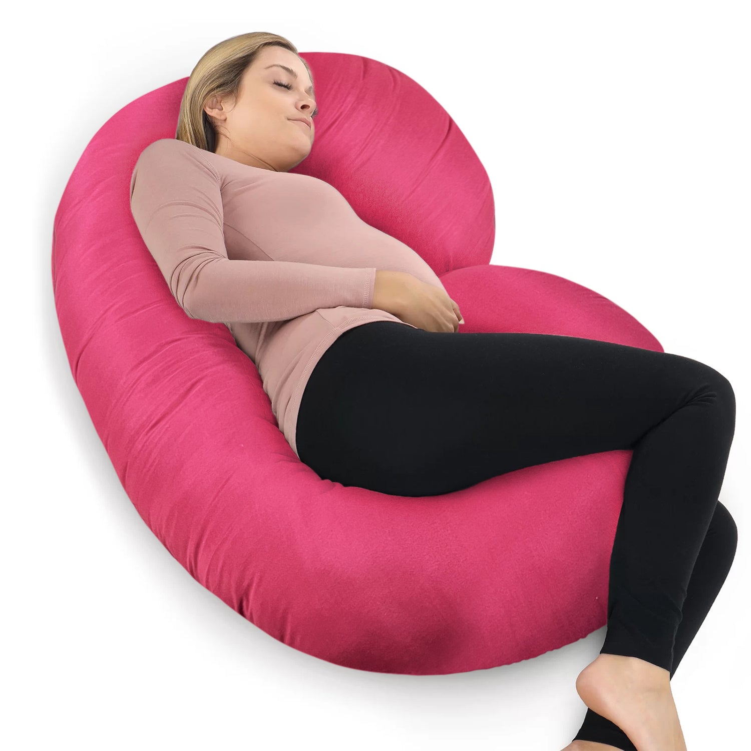 C Shaped Super-Soft Pregnancy Pillow