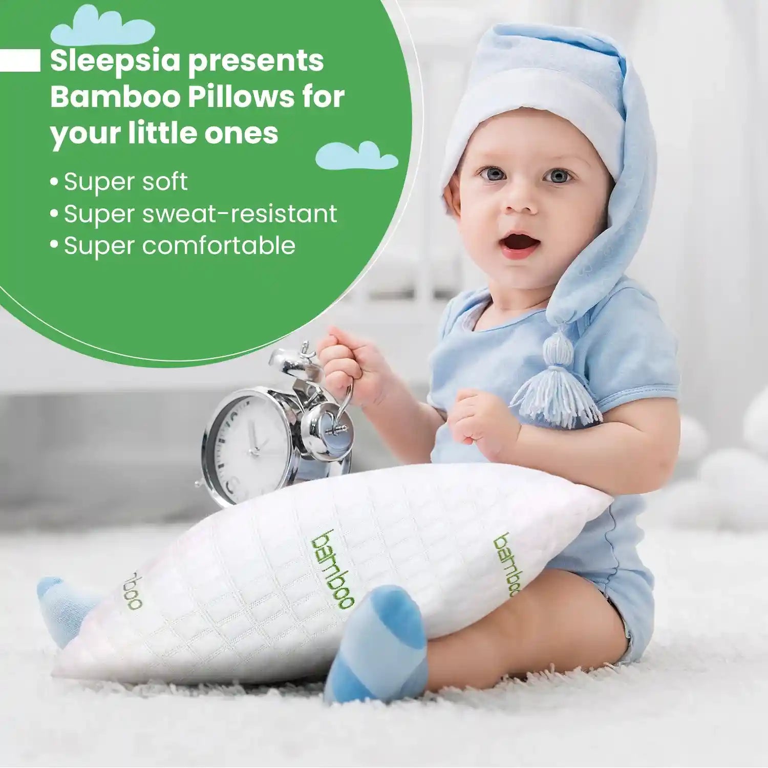 Kid's Bamboo Pillow - Shredded Memory Foam