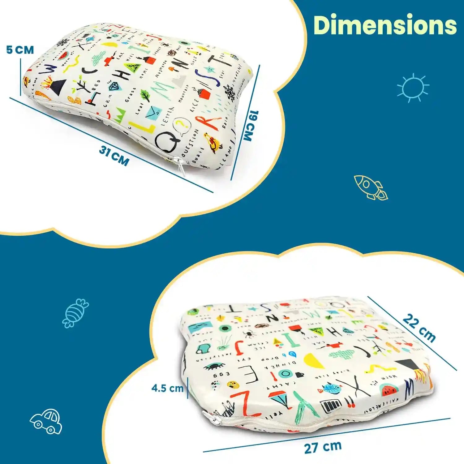 Kids Alpha Pillow Combo