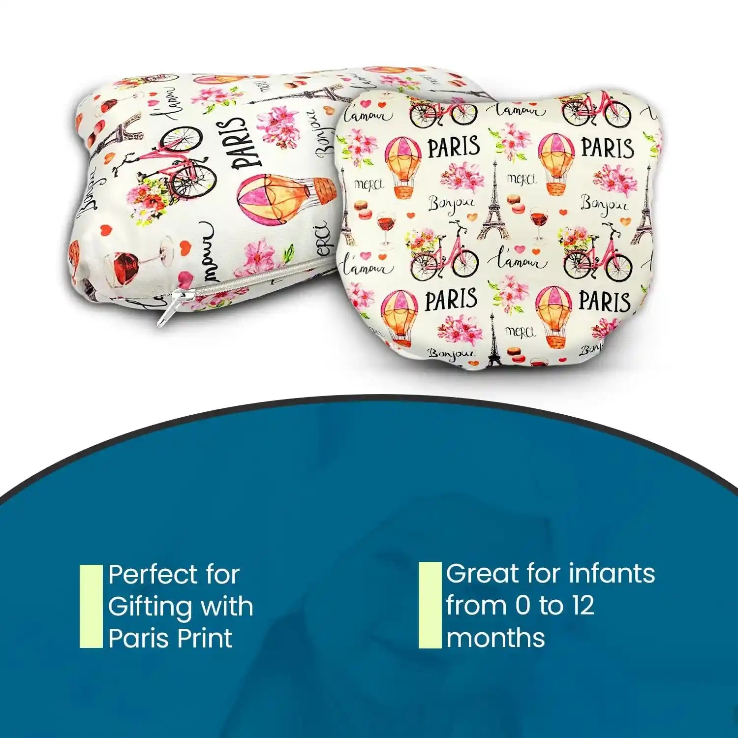 Kids Paris Pillow Combo