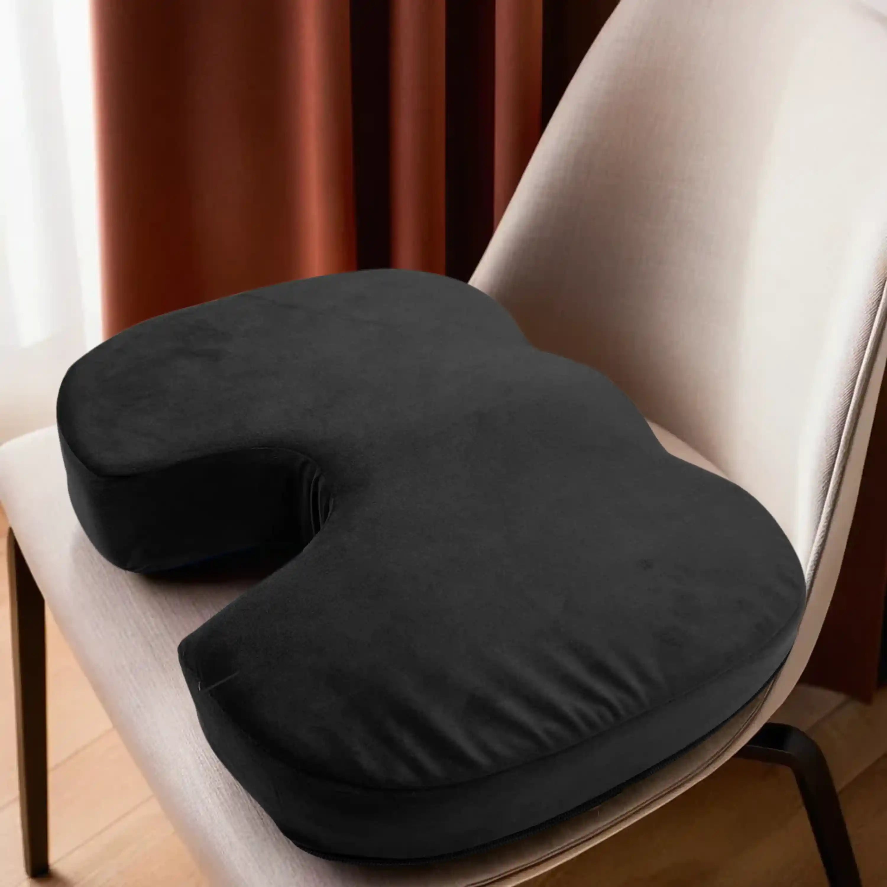 Coccyx Pillow with Ventilated Cooling Gel