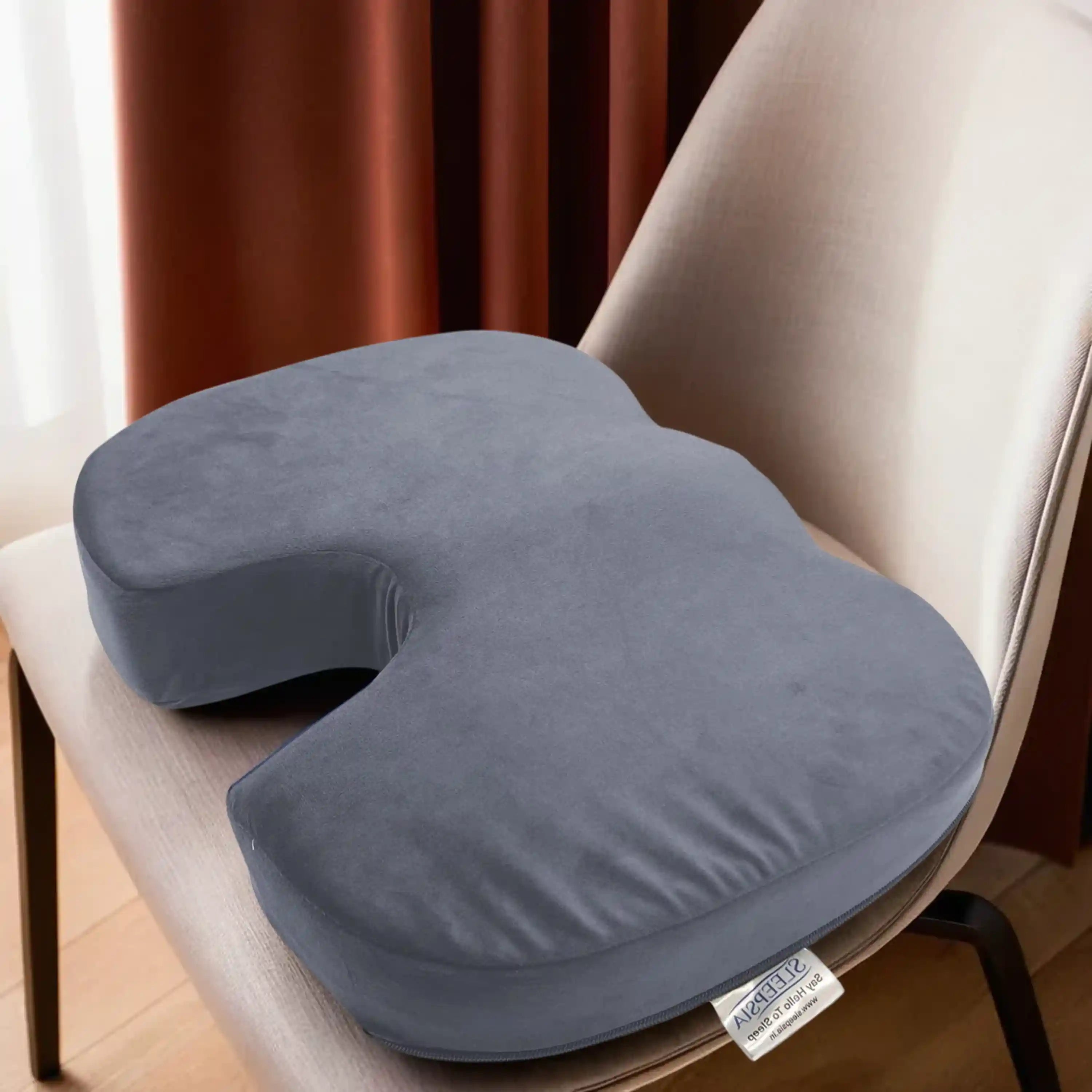 Coccyx Pillow with Ventilated Cooling Gel