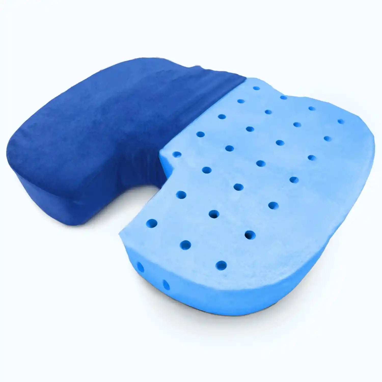 Coccyx Pillow with Ventilated Cooling Gel