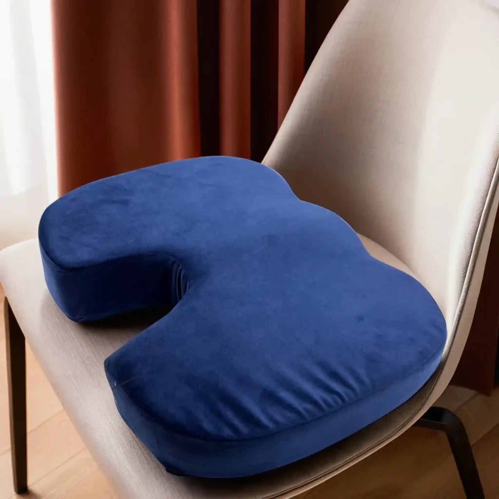 Coccyx Pillow with Ventilated Cooling Gel
