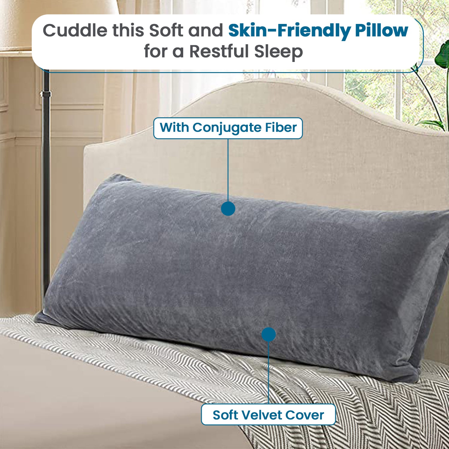 Super-Soft Full Body Pregnancy Pillow