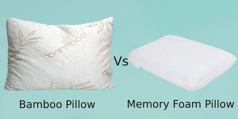 Bamboo or Memory Foam Pillow