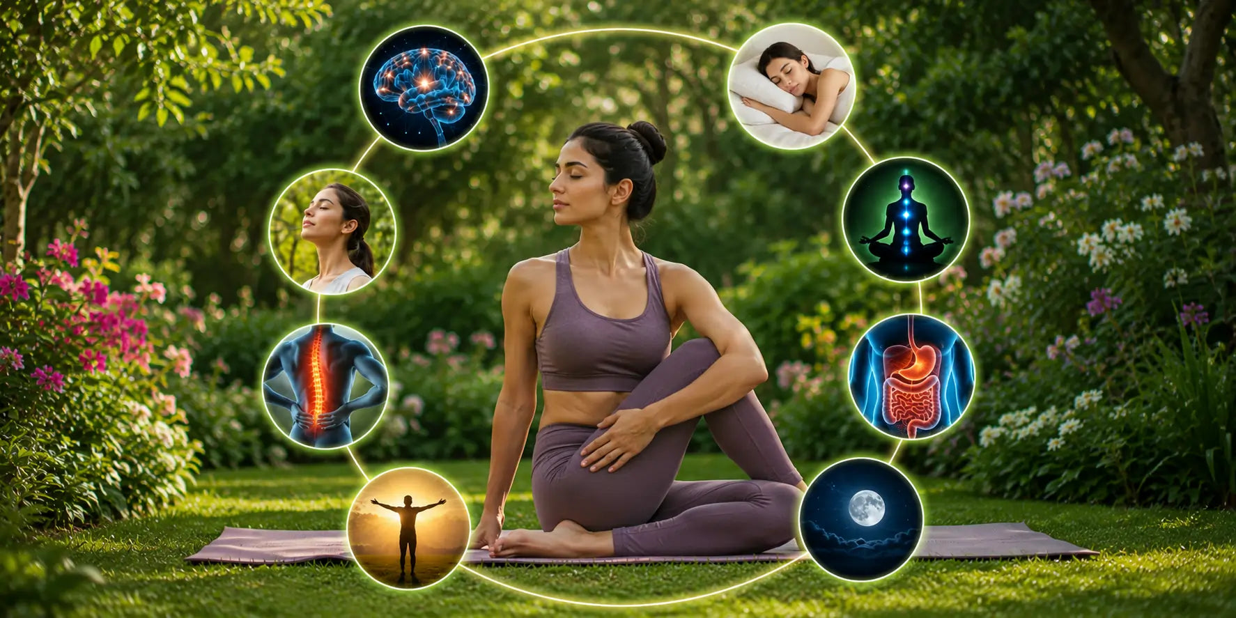 Benefits of Ardha Matsyendrasana Yoga for sleep