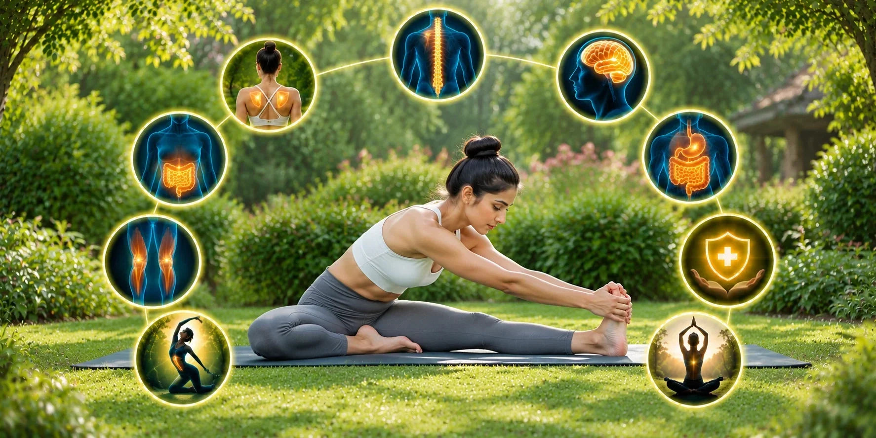 Janu Shirasana yoga pose