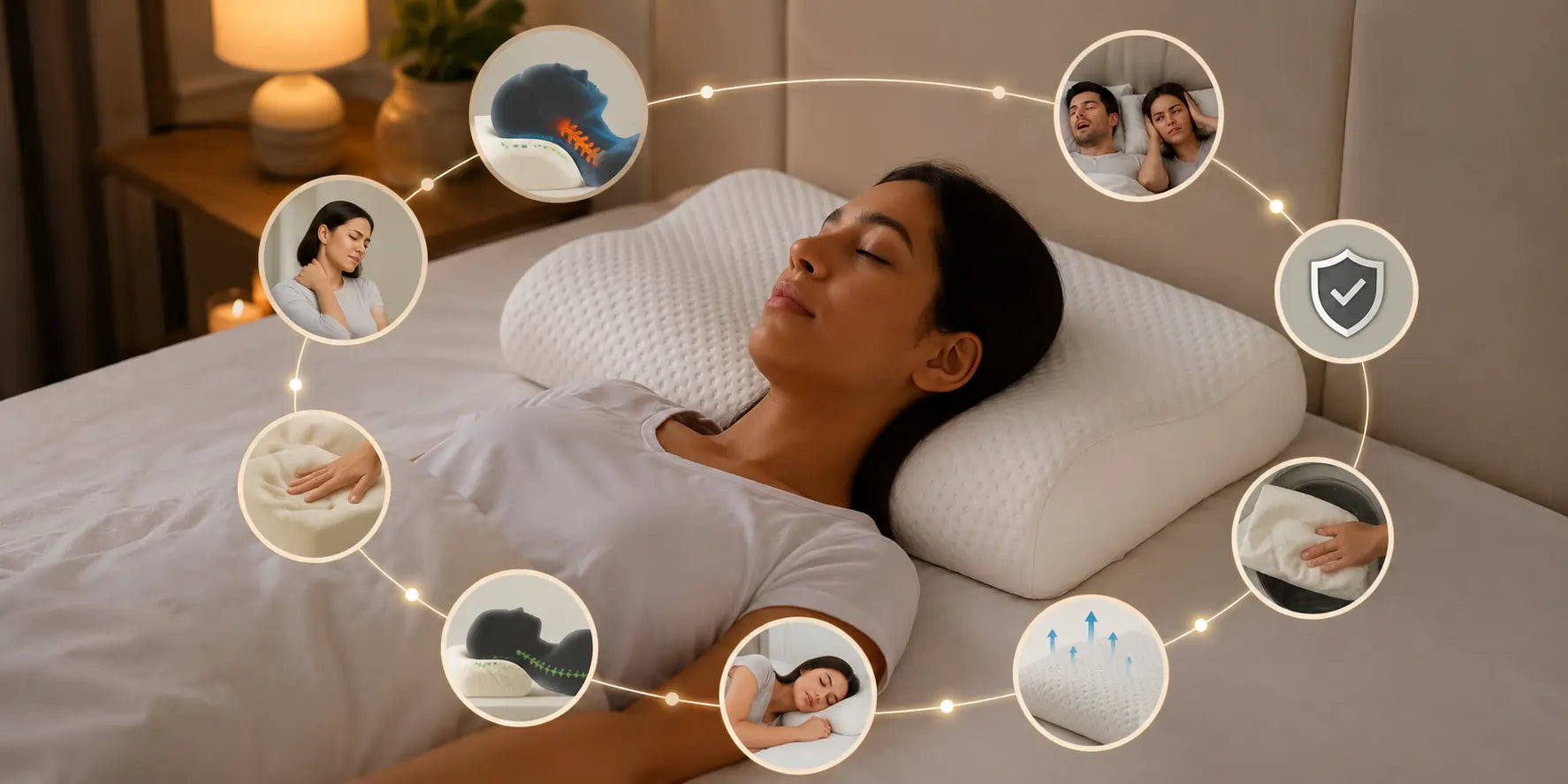 Benefits of Sleeping on a Contour Pillow