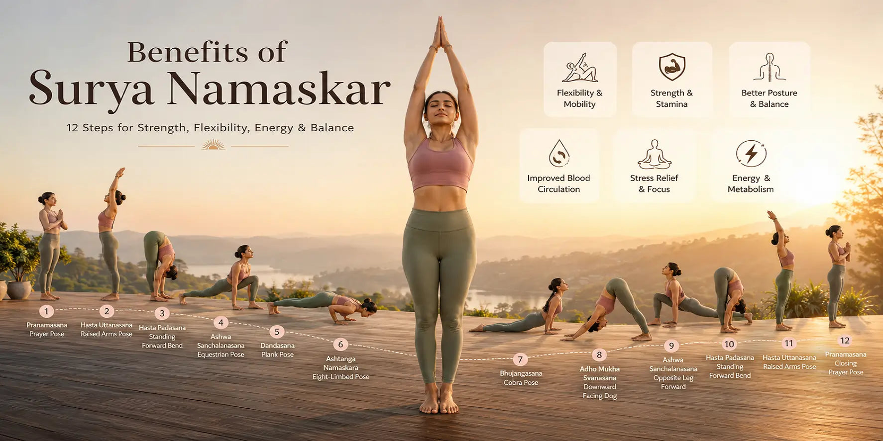 Benefits of Surya Namaskar