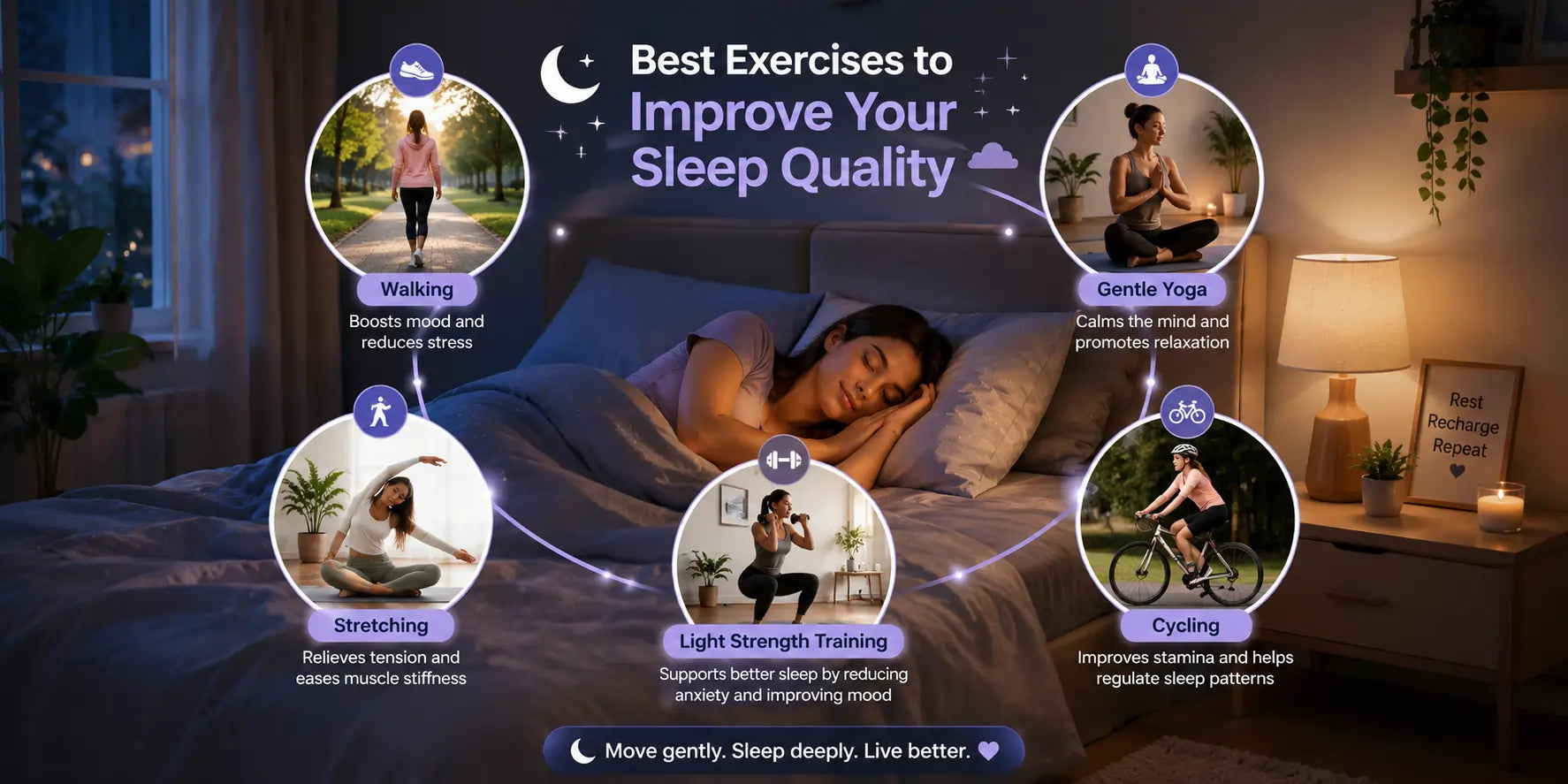 Best Exercises to Improve Your Sleep Quality