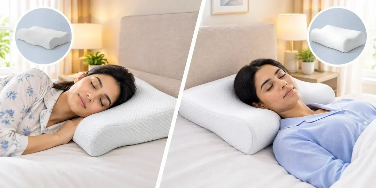 Contour Pillow vs Cervical Pillow