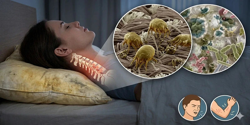 Hidden Risk of Sleeping on Old Pillow