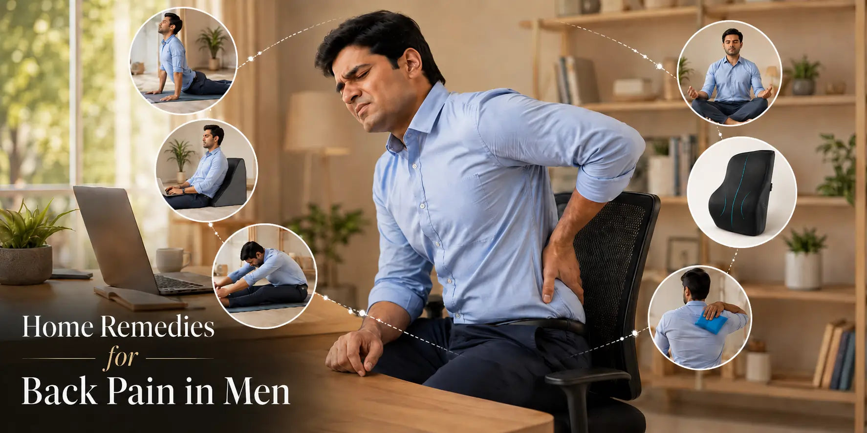 Home Remedies for Back Pain in Men