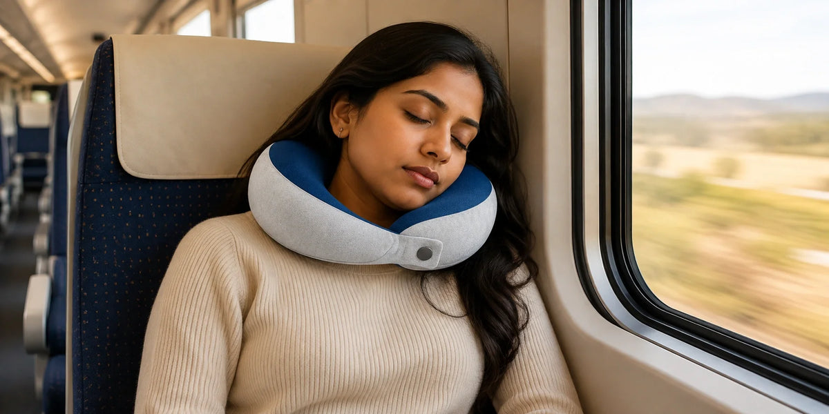 How To Use A Travel Neck Pillow The Right Way