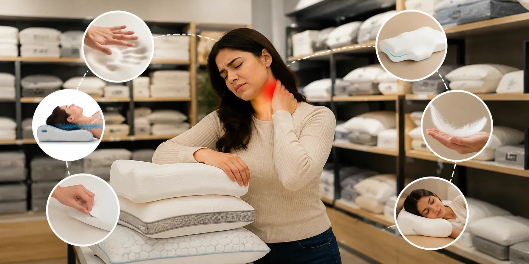 How to Choose the Best Memory Foam Pillow for Neck Pain