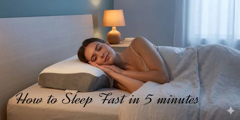 How to Sleep Fast in 5 minutes