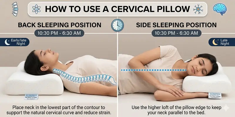 How to Use Cervical Pillow