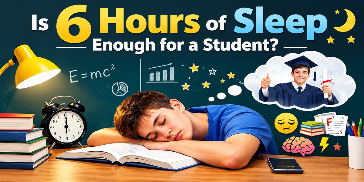 6 hours of sleep for students