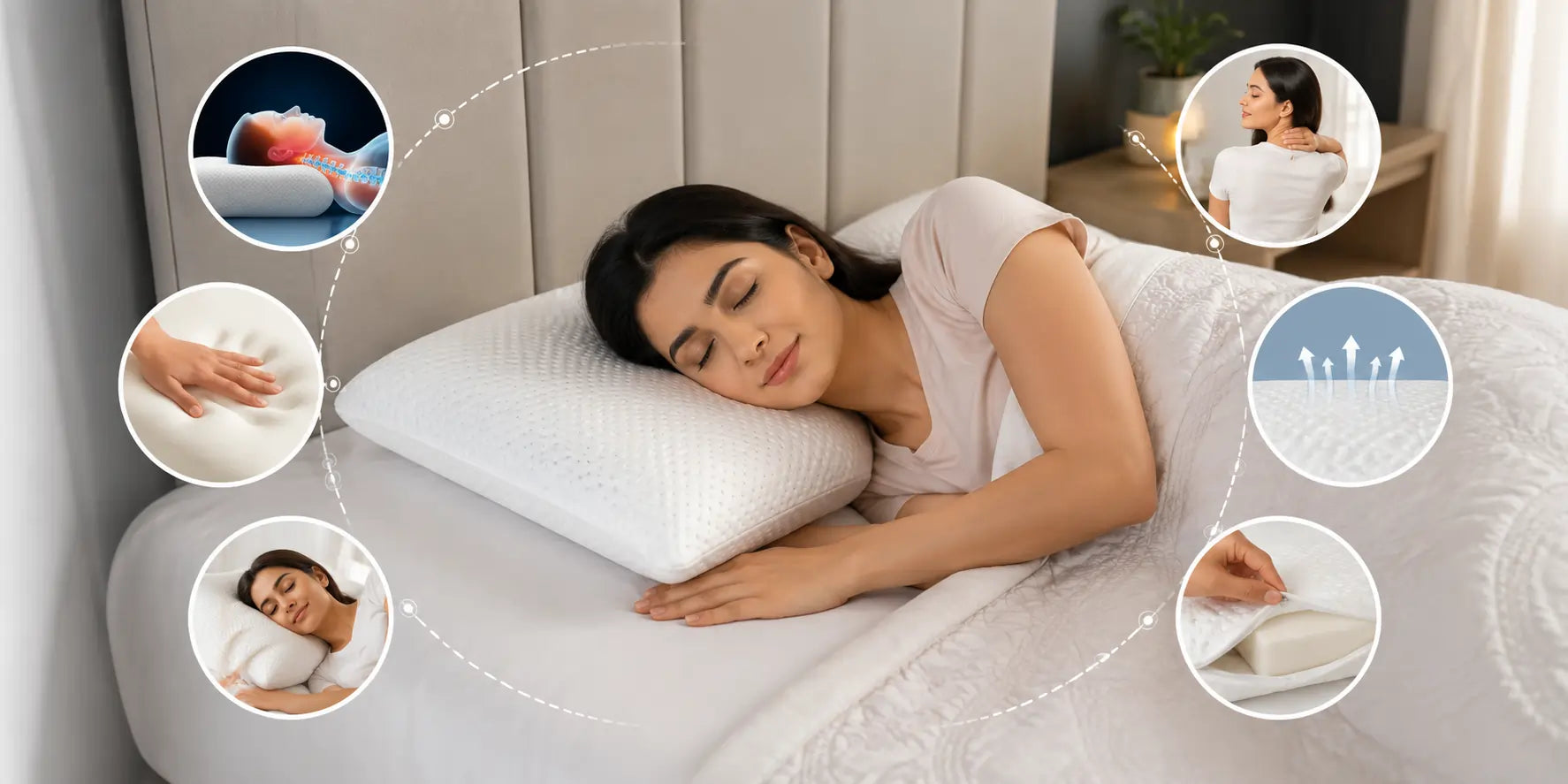 Memory Foam Pillow Benefits
