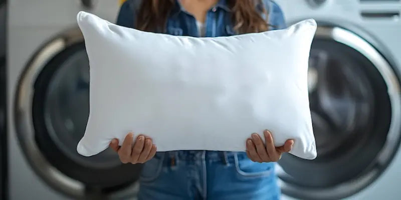 Memory Foam Pillow in Washing Machine
