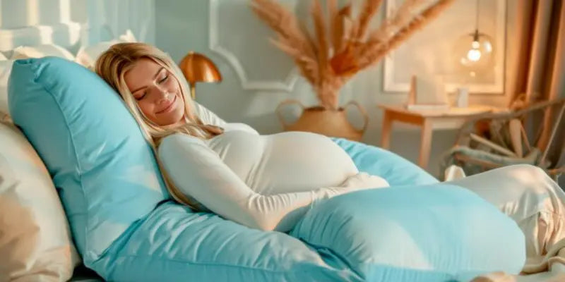 Pregnant Woman Sleep on Her Back