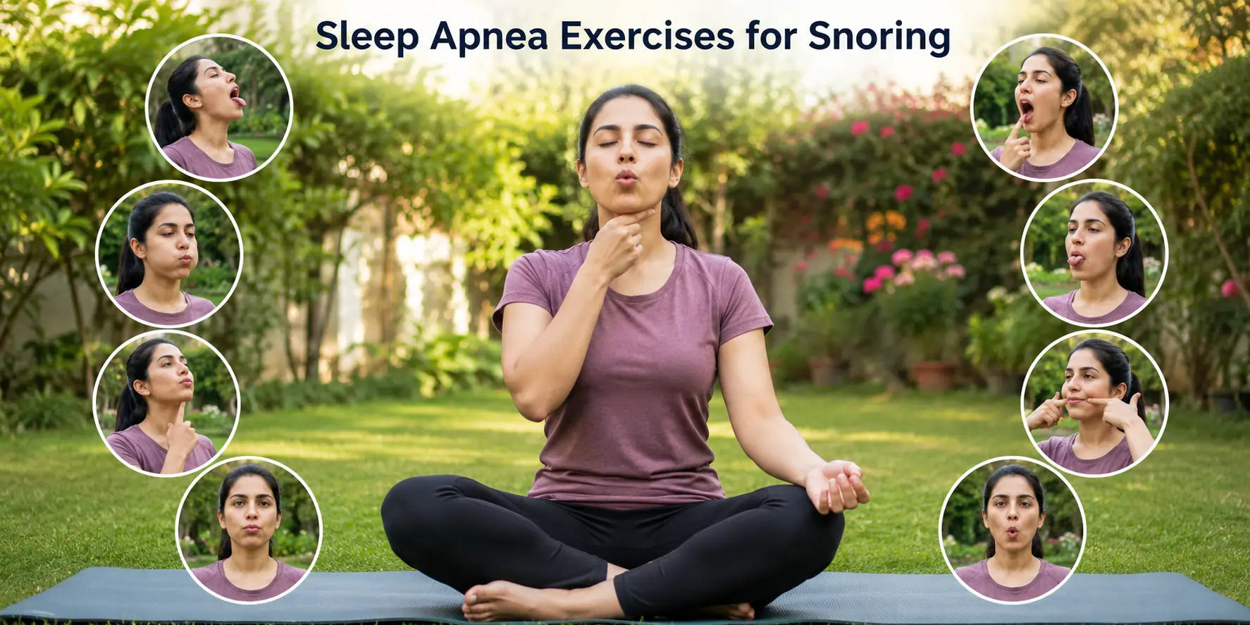 Sleep Apnea Exercises for Snoring