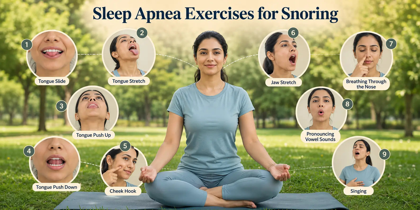 Sleep Apnea Exercises for Snoring