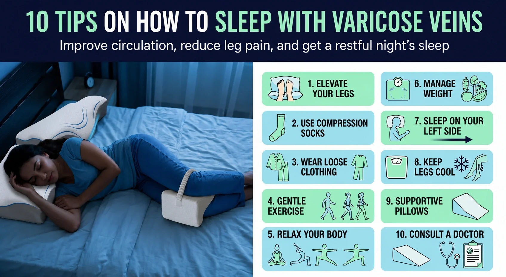 Sleep With Varicose Veins