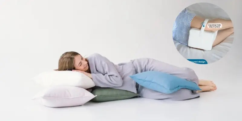 Sleep with Knee Pillow