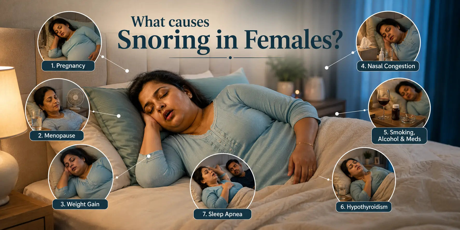 What Causes Snoring in Females