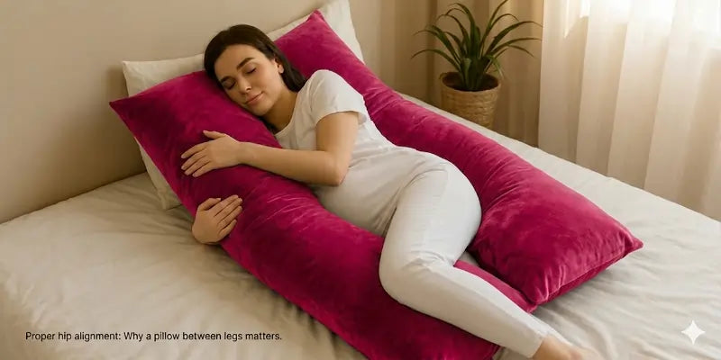 Why should a Pregnant Woman Sleep with a Pillow Between Her Legs
