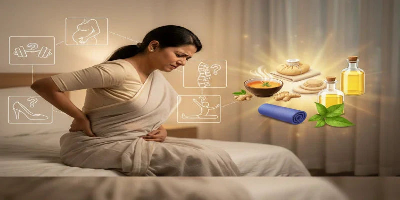 महिलाओं के कमर दर्द के कारण और रामबाण इलाज