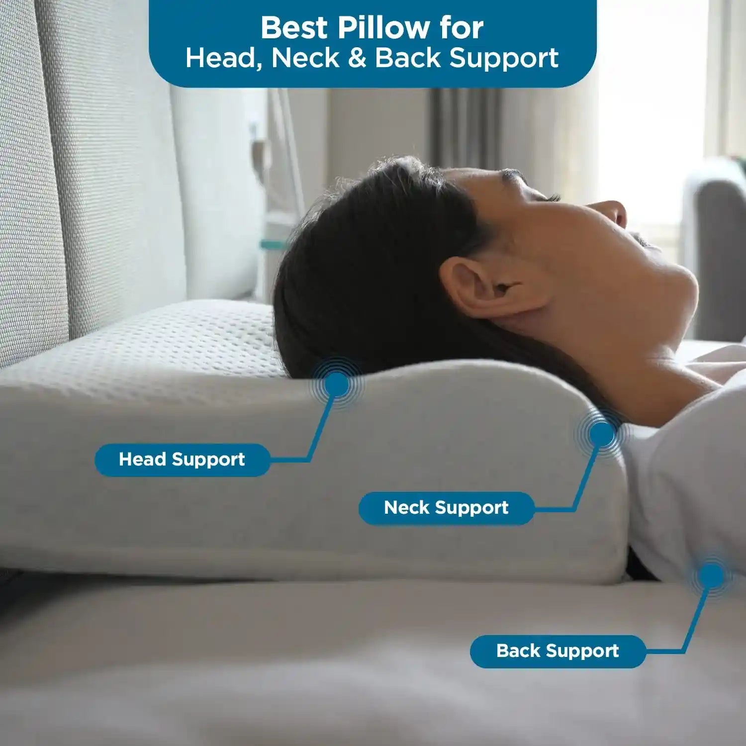 Good pillow for sore neck clearance