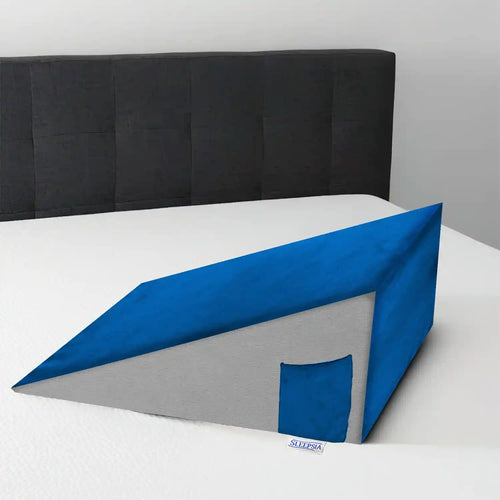 Wedge Pillow for Back Pain | Orthopedic Memory Foam Wedge Pillow