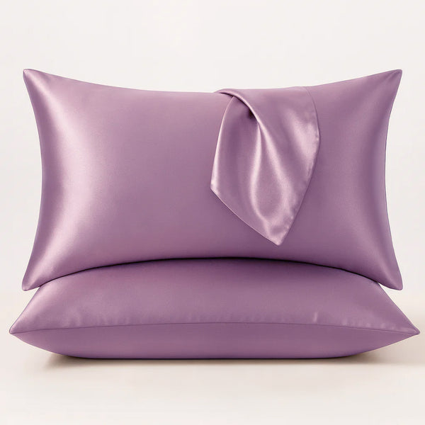 Satin Pillow Cover Rose Taupe