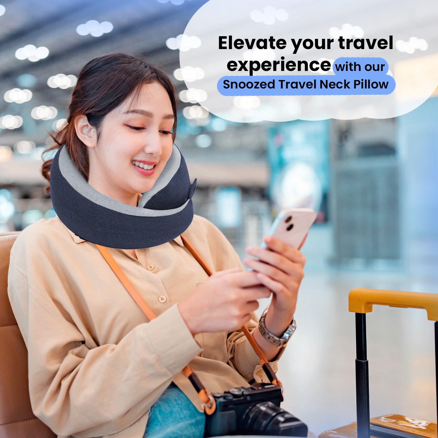Snoozed Sleepsia Snoozed Travel Pillow – Sleepsia India Pvt Ltd