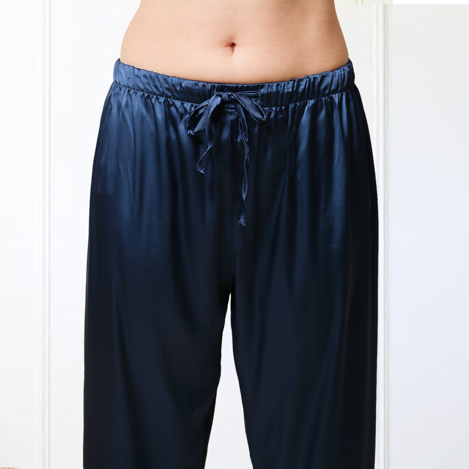 Navy Satin