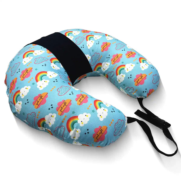 Orthopedic Breastfeeding Pillow for Baby Feeding Support, Back Posture & Nursing Comfort