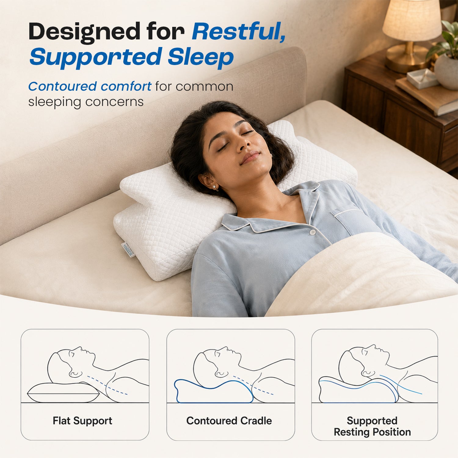 Butterfly Cervical Pillow