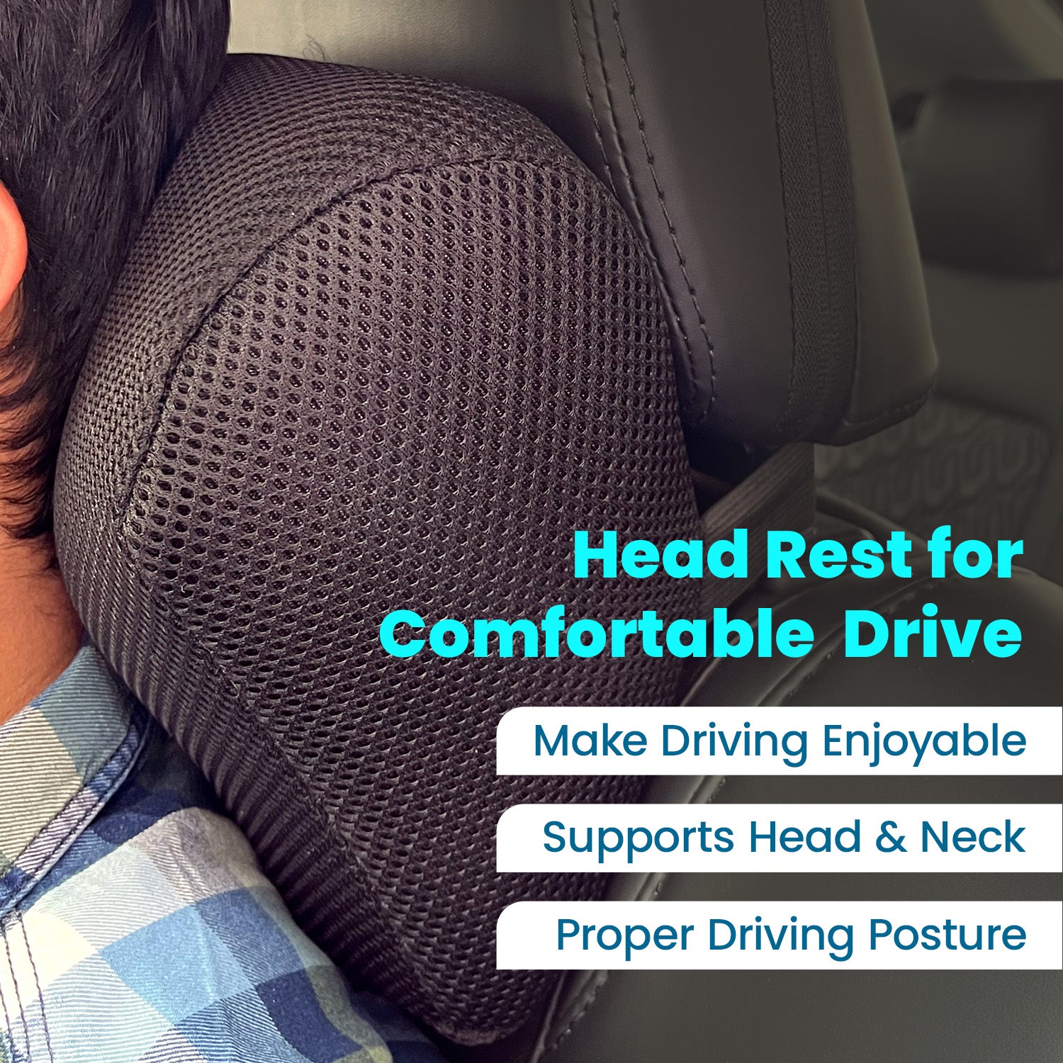 Sleepsia Car Headrest Pillow