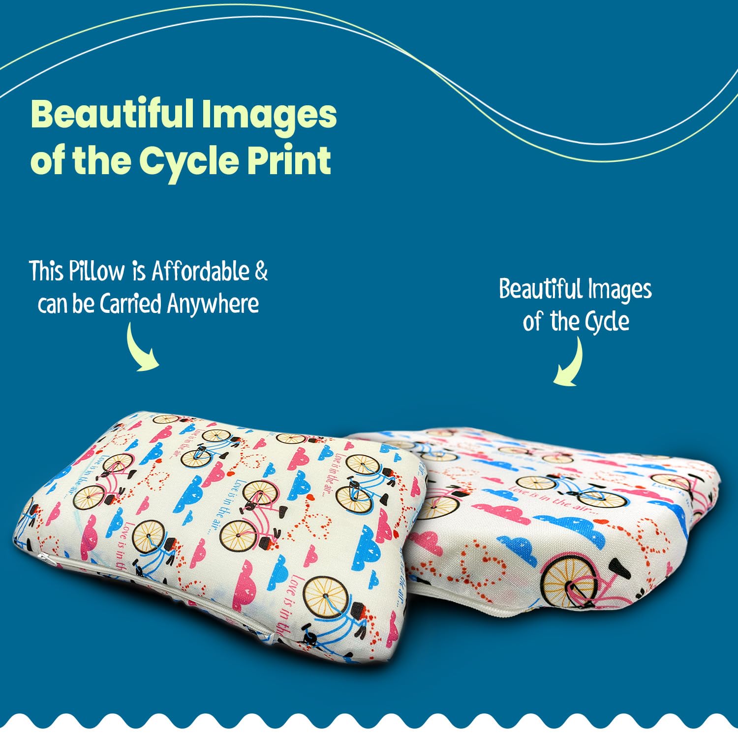 Kids Cycle Pillow Combo Sleepsia India Pvt Ltd kids-cycle-pillow-combo-sleepsia-india-pvt-ltd
