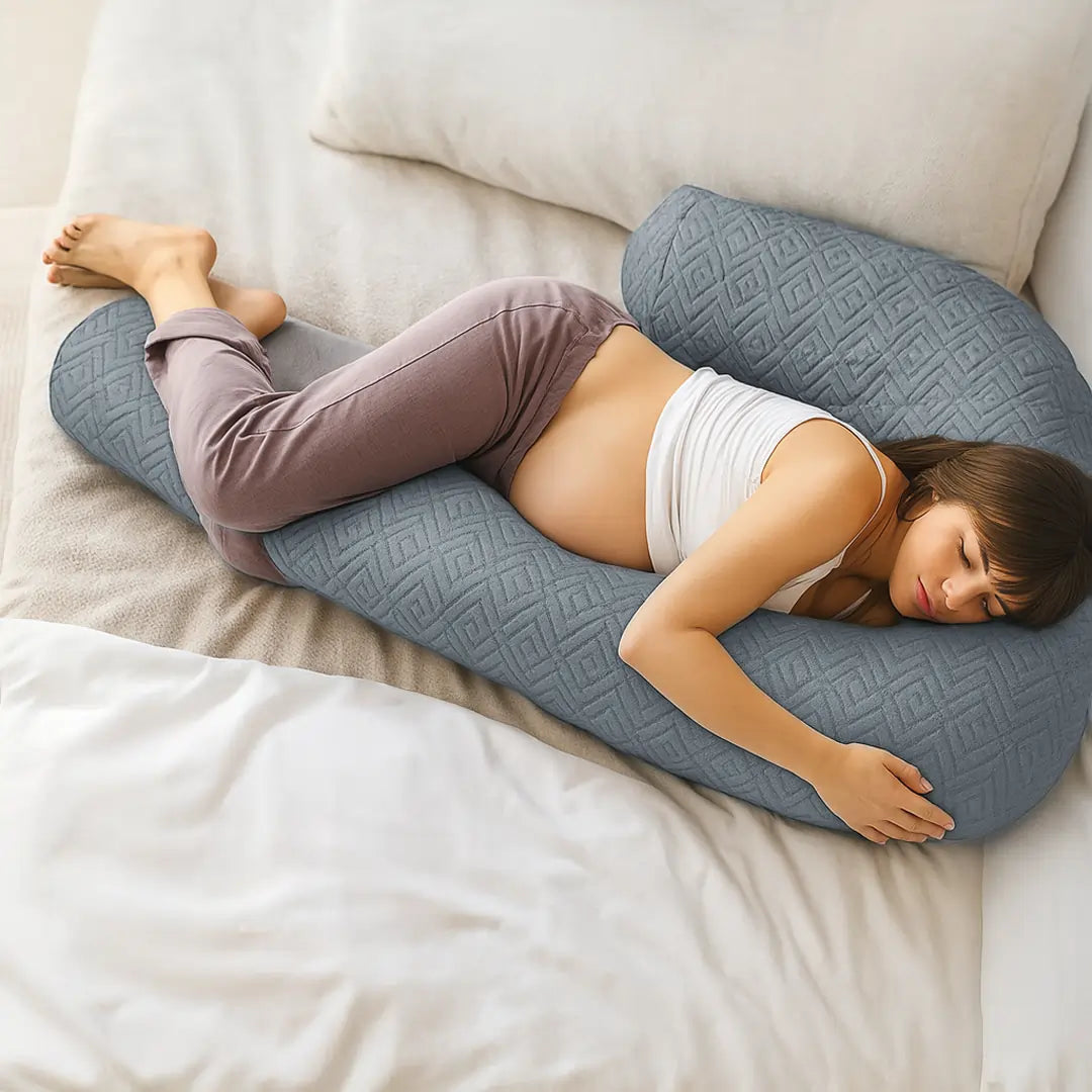 j shape pregnancy pillow