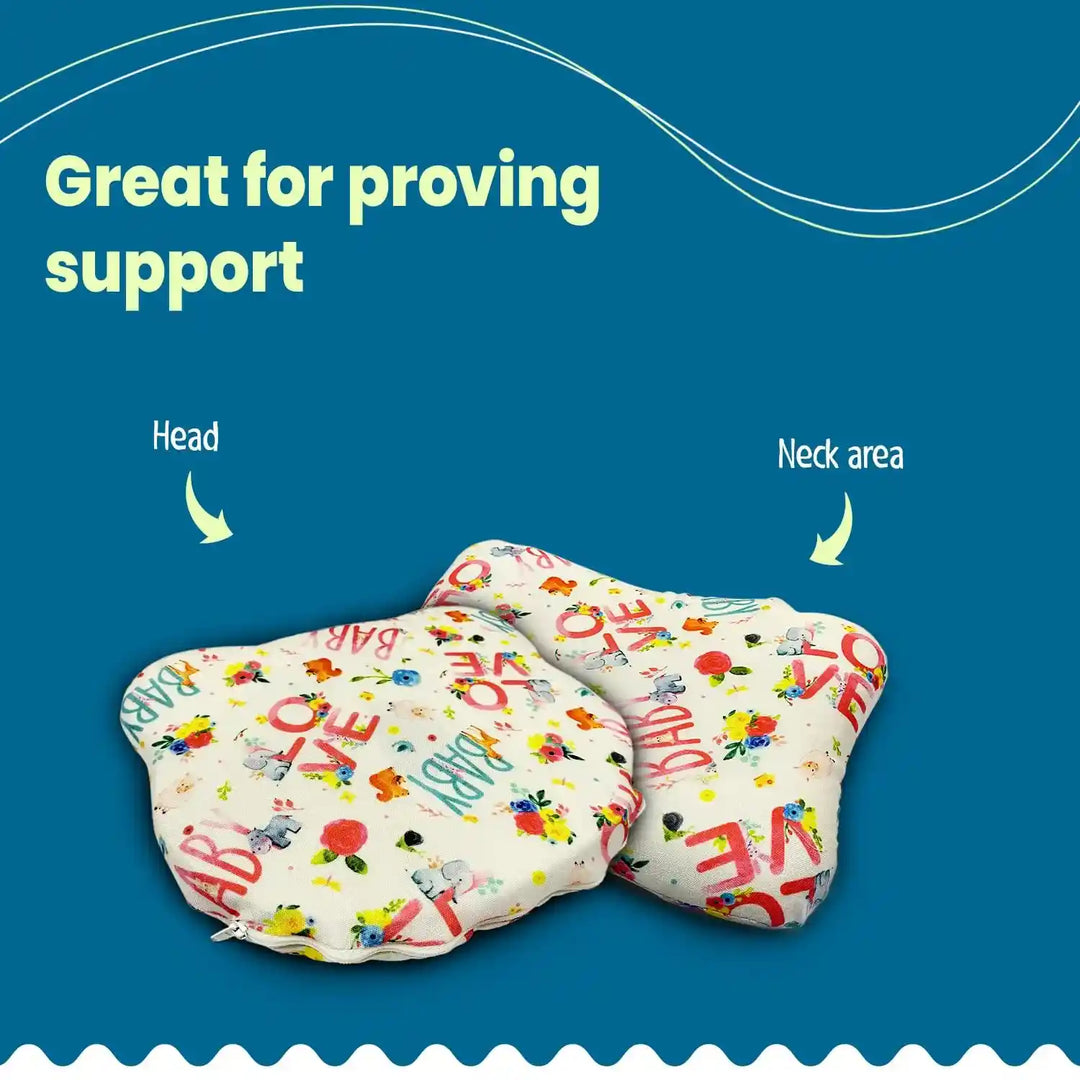 Kids Soft Orthopedic Pillow for Comfortable Sleep, Neck Support & Proper Growth Alignment