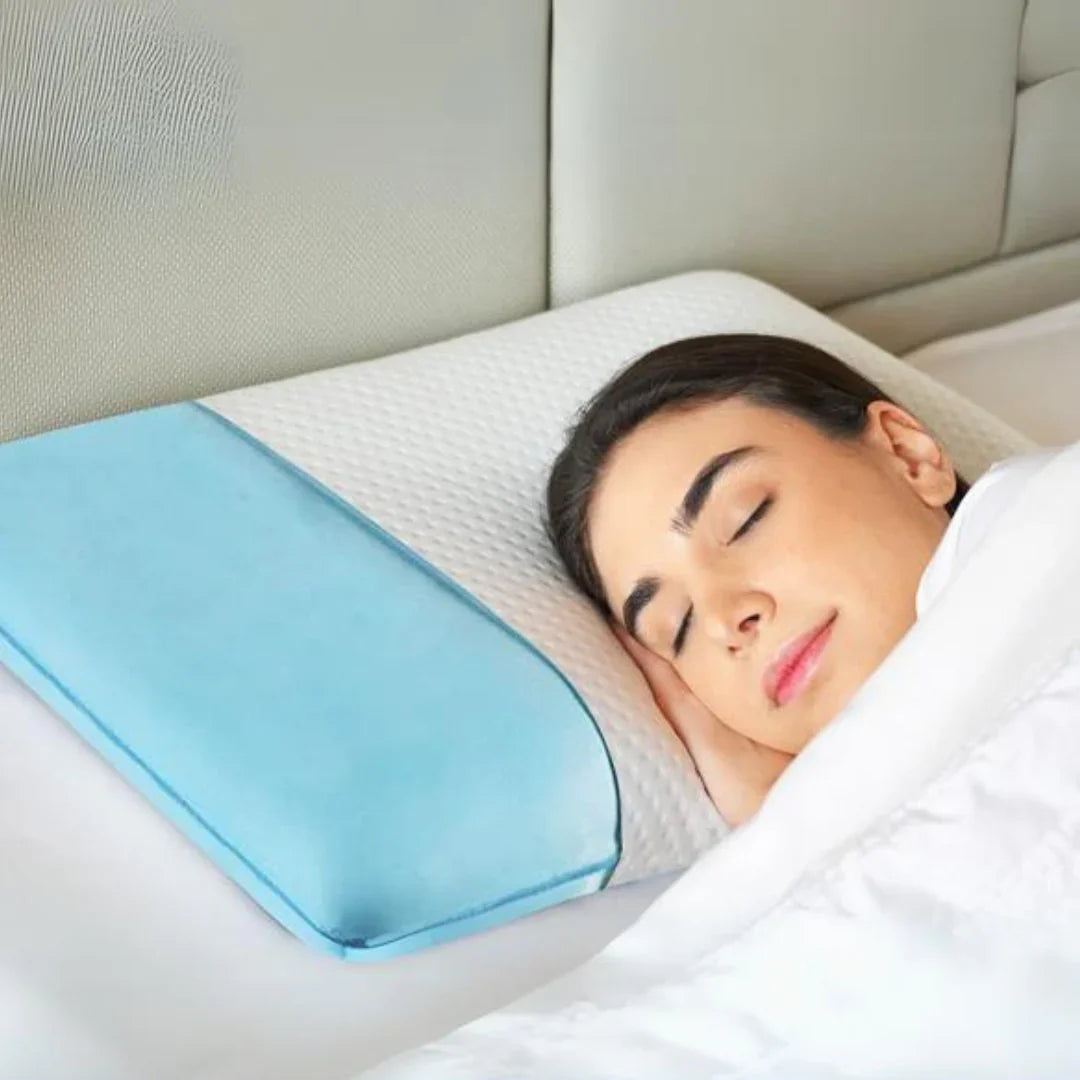 Cooling Gel Orthopedic Memory Foam Pillow for Neck Support