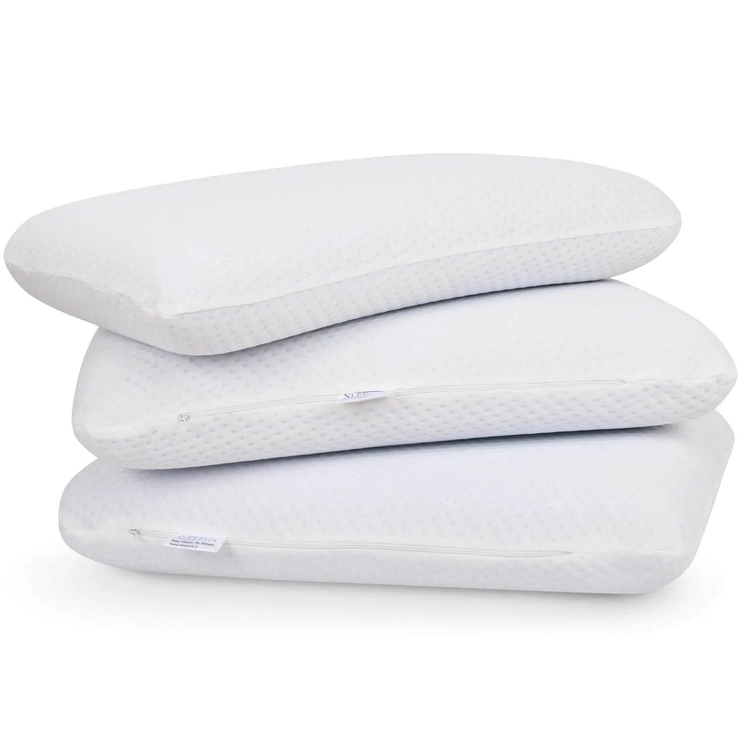 ventilated gel memory foam pillow