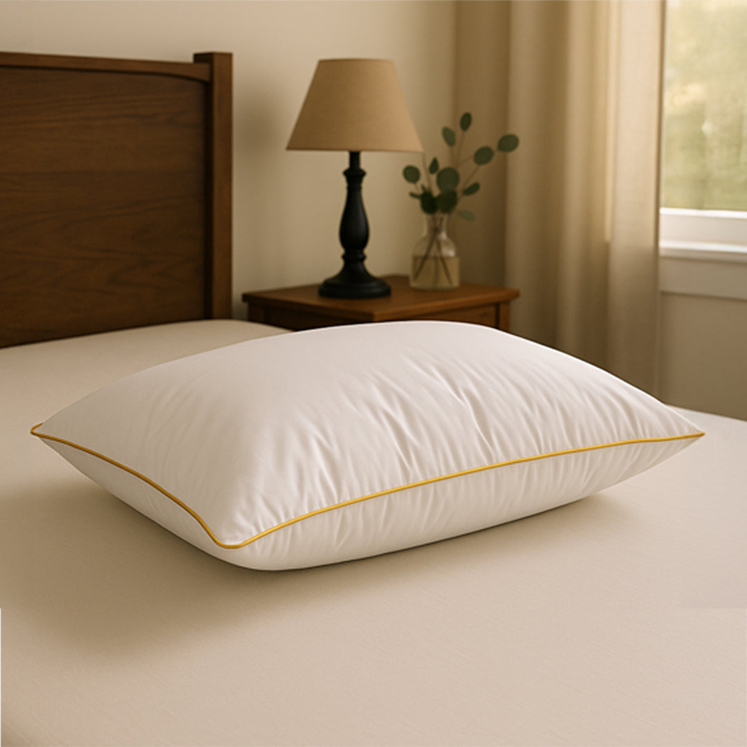 Microfiber Pillow with Piping (Hotel Pillow)