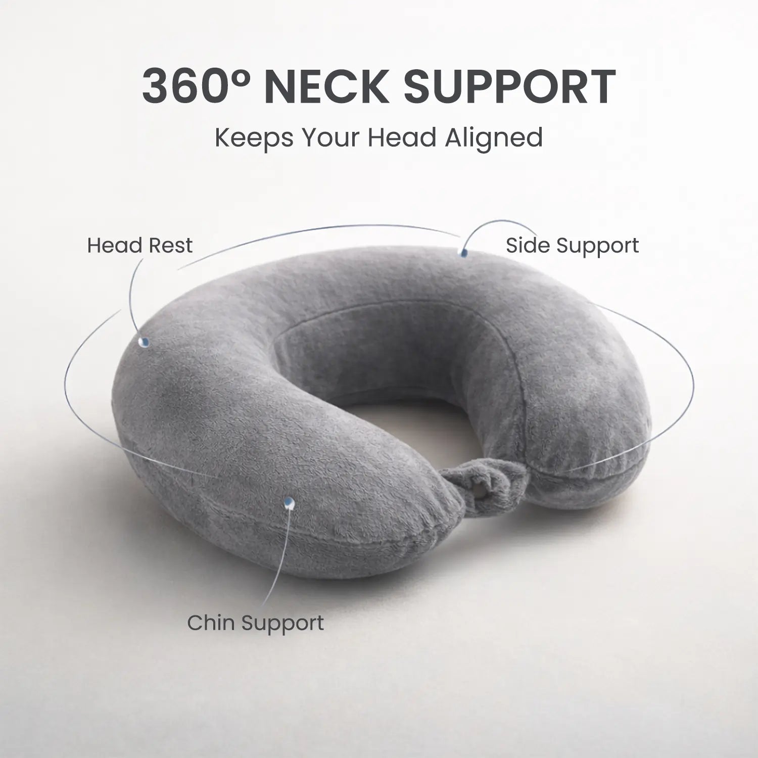 Microfiber Travel Pillow (Pack of 2)