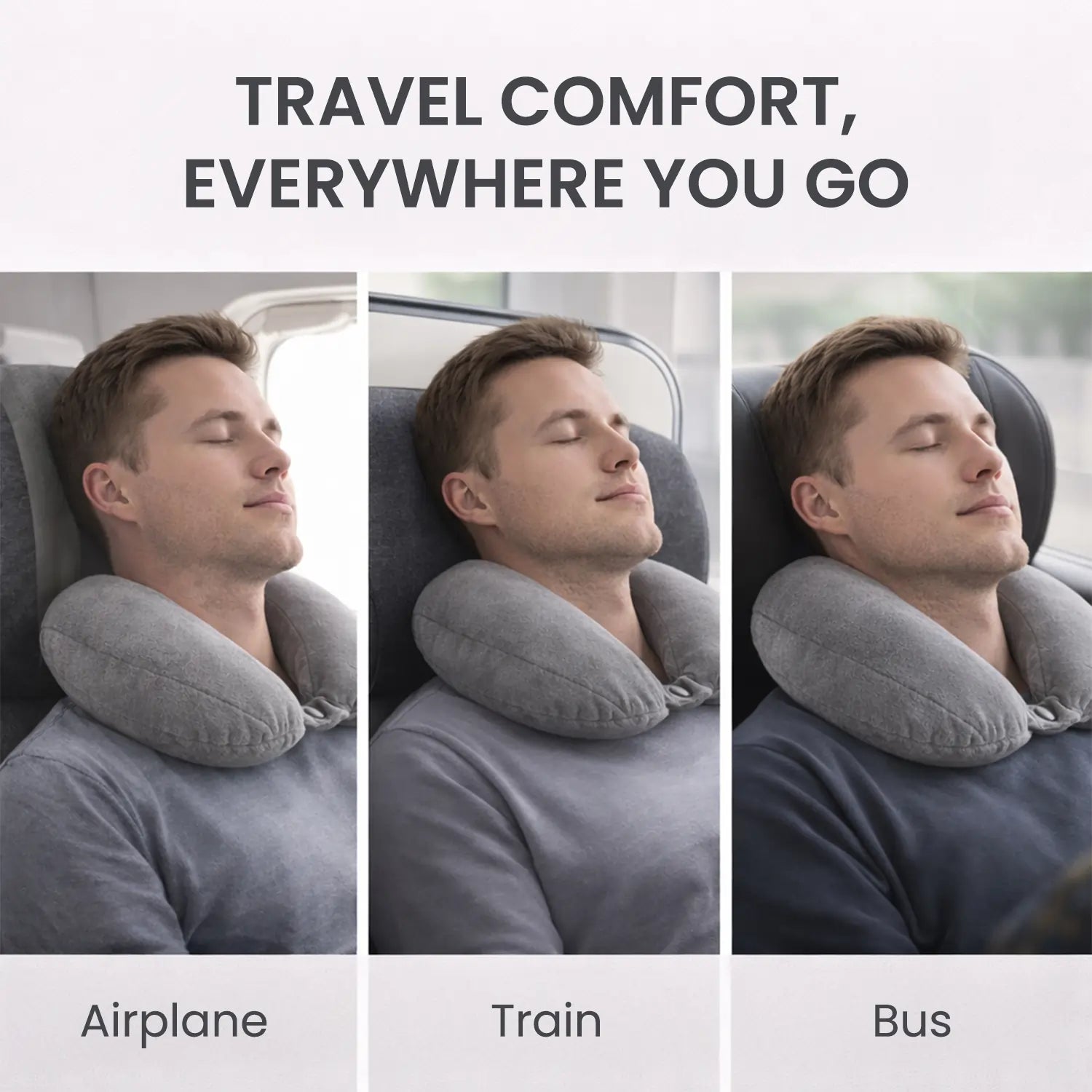 Microfiber Travel Pillow (Pack of 2)